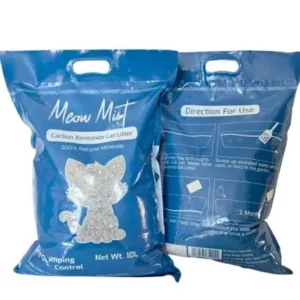 Meow Mist Carbon Bentonite Cat Litter - 10L