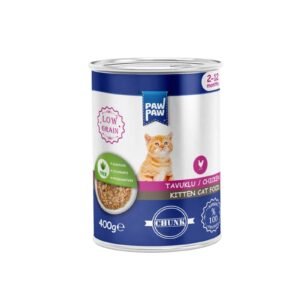 PawPaw Canned Cat Food Kittens Chicken 400g
